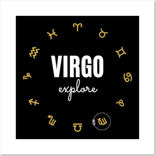 Virgo Zodiac Horoscope Posters and Art